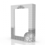 Упаковка для рушників 70-ка Silver (375*275*70мм.)